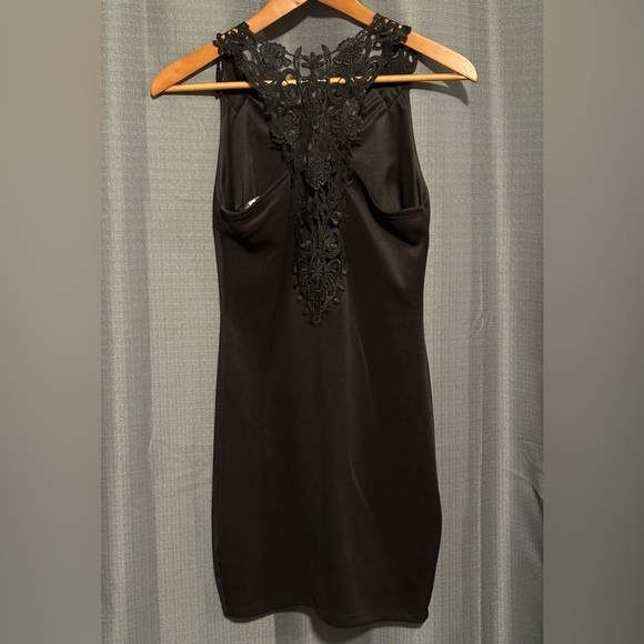 Charlotte Russe Black Lace Tank Dress - Picture 2 of 4